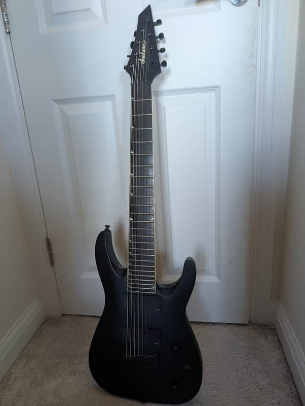 Jackson X Series SLATFXMG 3-8 Soloist Archtop 2013 - Black Satin image 1