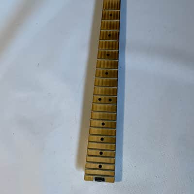 2017 MIM Charvel San Dimas Pro Mod Guitar Neck Floyd Ready 22 Fret Truss Wheel (Heavy Relic Wear) image 3