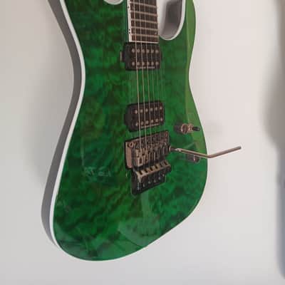 Jackson Pro Series SL2Q MAH Soloist 2020 - 2021 - Transparent Green image 3