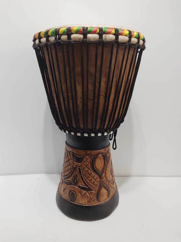 World Tribal Intermediate Djembé 10'' 2010's - Wood image 1