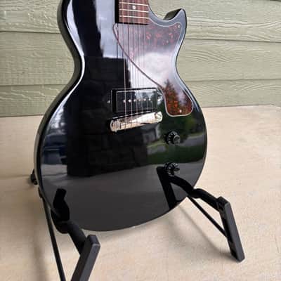 2024 Les Paul Junior - Ebony. Music City Bridge Studfinder/locking studs image 1