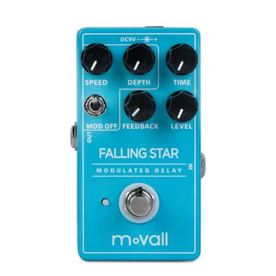 Movall MP104 Falling Star Modulated Delay Guitar Effect Pedal,price include the import duty for US buyer