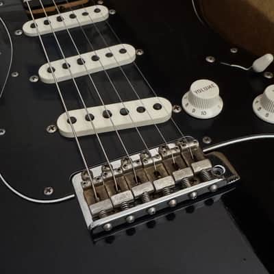Fender Custom Shop Postmodern Stratocaster Dual Mag Journeyman Relic "Aged Black" image 6