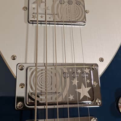 Reverend Billy Corgan Signature Drop Z -High Tide Blue image 6