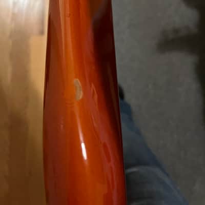 Fodera NYC Empire Bass Left Handed 1998p Orange Burst image 7