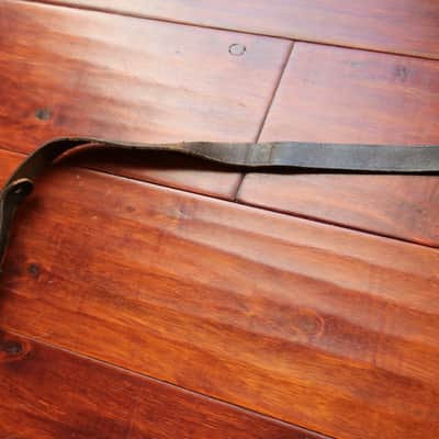 Grover Ancient Black Leather Strap 1950's/60's ??? image 6