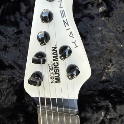 Ernie Ball Music Man Tosin Abasi Signature Kaizen 7 2023 - Present - Chalk image 9
