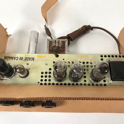 Vintage NOS General Electric Tube Amplifier Made in Canada image 3