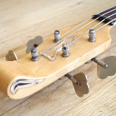 1967 Baldwin Shadows Vintage Electric Bass Guitar Bison Burns Hank Marvin w/ohc image 5