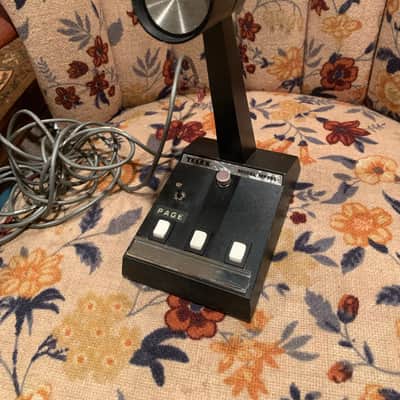 Vintage Desktop Turner Telex MP755 Black Dynamic Intercom Microphone with 3 Outputs! image 1