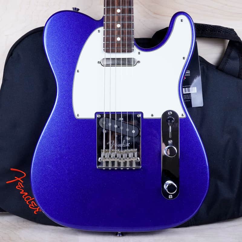 Fender American Standard Telecaster 2013 Mystic Blue with Klein Fat Man Pickups USA w/ Bag image 1
