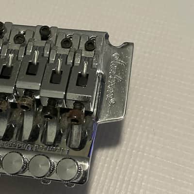 2000's Jackson Dinky Guitars JT-580LP Lefty Left Handed Chrome Licensed Floyd Rose Tremolo Guitar Bridge & Arm image 21
