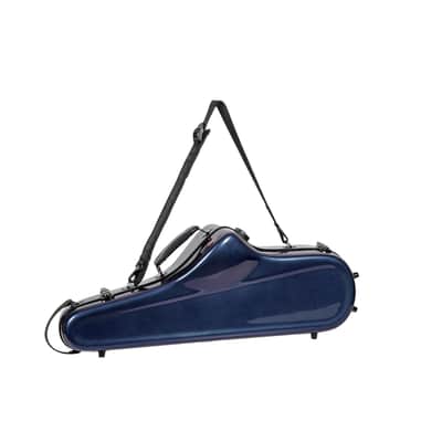 Crossrock Tenor Saxophone Case- Fiberglass with Backpack Strap, Leightweight Flight Case image 3