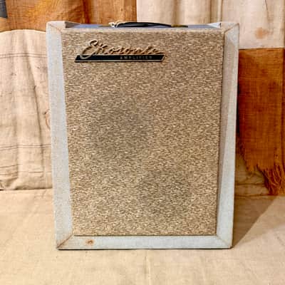 Ekosonic Mod 98 Tube Amplifier Made in Italy Circa 1950's - Two Tone Blue M image 6