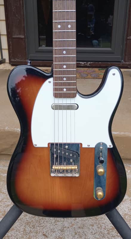 Telecaster  Partscaster Mid-80's - Sunburst 3-tone Gloss image 1