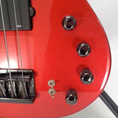 Tune Guitar Technology 5 String Bass  Red image 10