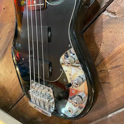 1988 Music Man Sabre Bass HH, Black image 4