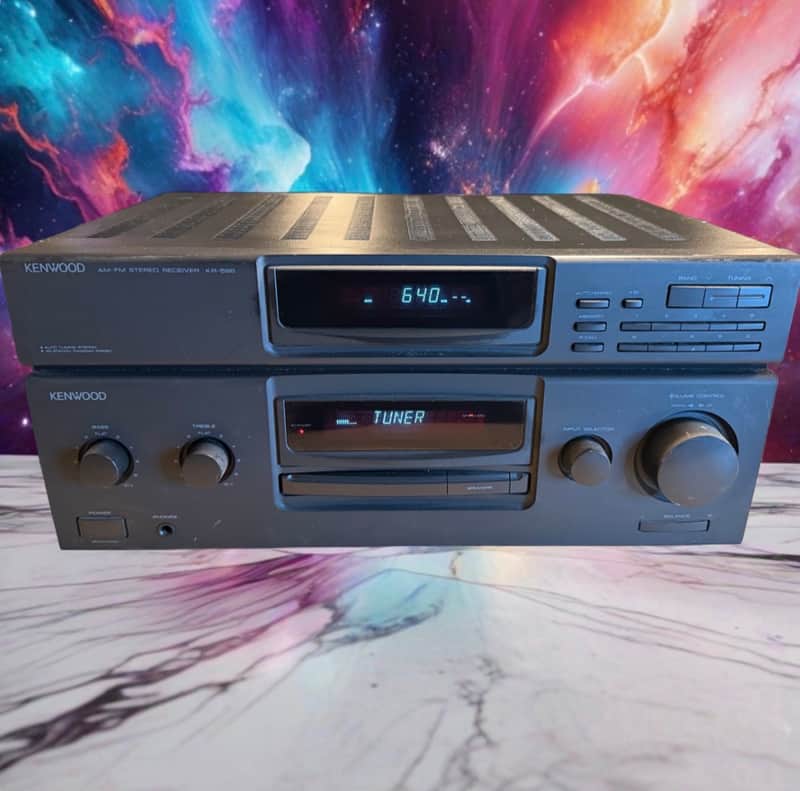 Serviced Kenwood KR-596 AM/FM Stereo Receiver (100 Watts Per Channel) Very Rare image 1