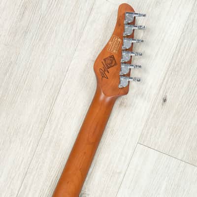 Mint Schecter 1732 Nick Johnston Signature PT Guitar, Ebony Fretboard, Atomic Snow image 10