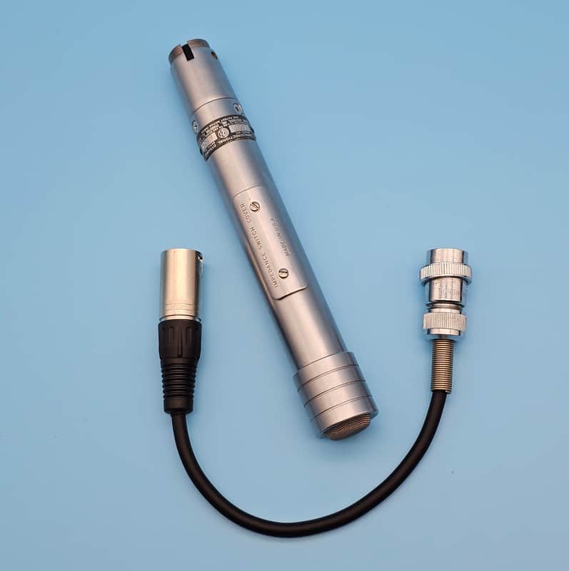 ☆Vintage 1963 Shure 535 Slendyne Dynamic Omni-Directional Microphone Dual Z w/ Adapter Cable 530 525 635A 654A Alternative image 1