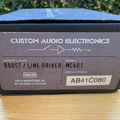 *MINT* MXR MC401 CAE Boost / Line Driver - CIB image 13