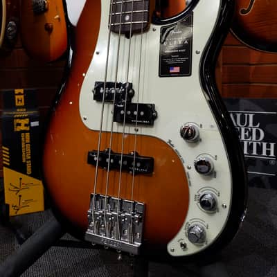 Fender American Ultra Precision Bass - Ultra Burst image 2