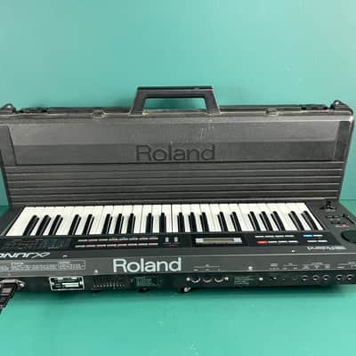 Roland Alpha Juno-1 49-Key Programmable Polyphonic Synthesizer 1985 - 1988 - Black image 10