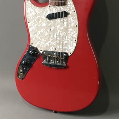 Lefty Boutique Vintage Custom Relic “Musicmaster II” Dakota Red Nitro Lacquer Musikraft 24” Short Scale HSC image 17
