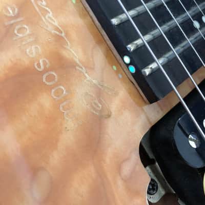 Impossible@guitar™ בְּצַלְאֵל Bezalel JCustom Steinberger Rtrem + GhostFire Bullet 3.0 padded Super Thick GigBag - Safe Shipping image 3