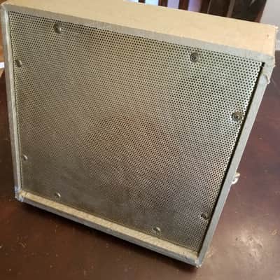 Audiomatic Empty vintage MCM speaker cabinet for 8" driver 1959 - gold image 3