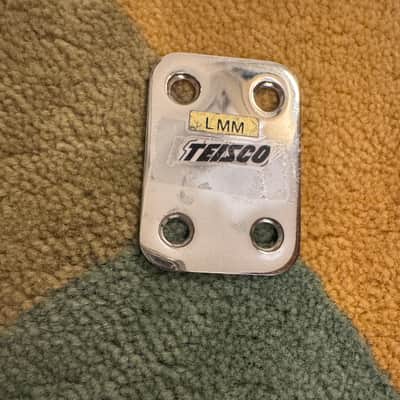 Teisco Neck plate [42mm & 27mm/center of holes] Made in Japan 60s-80s - Chrome image 6