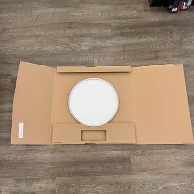 NOS Evans MS1 14" White Bass Drumhead BD14MS1W image 2