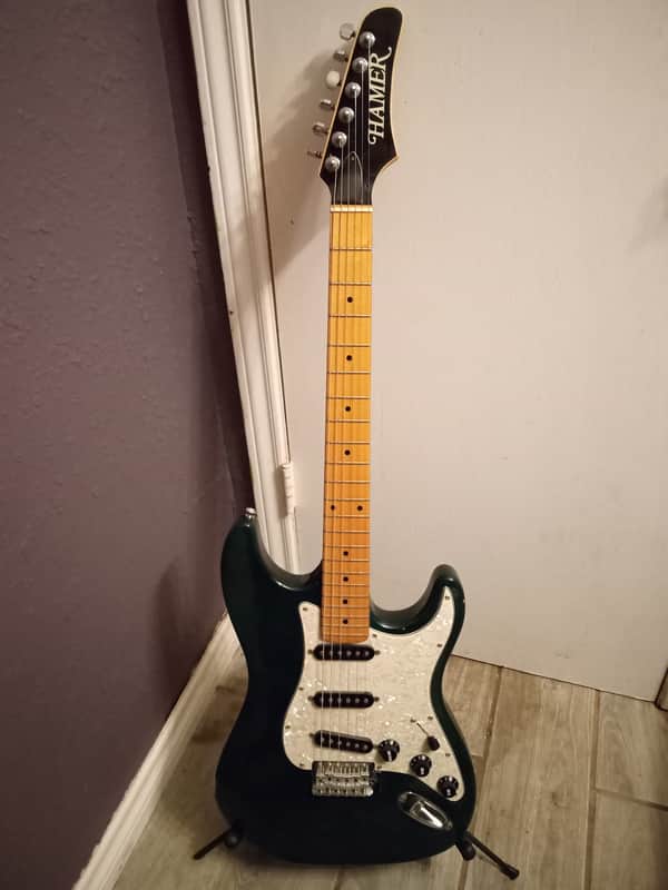 Hamer Daytona Strat Emerald Green Import image 1