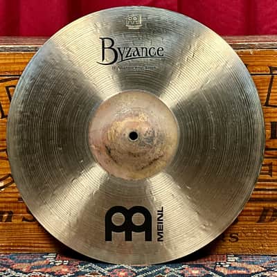 15" Meinl Byzance Jazz Thin Hi-Hat Cymbal Pair 1160g/1442g *Video* image 7