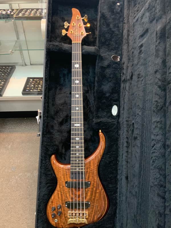 Alembic  Orion 5 string bass lefty  Natural image 1