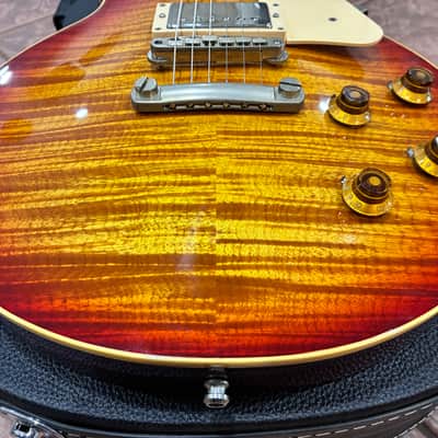 Orville LPS-80F Les Paul Standard Photo Flame 1994 - 1997 - Cherry Sunburst image 17