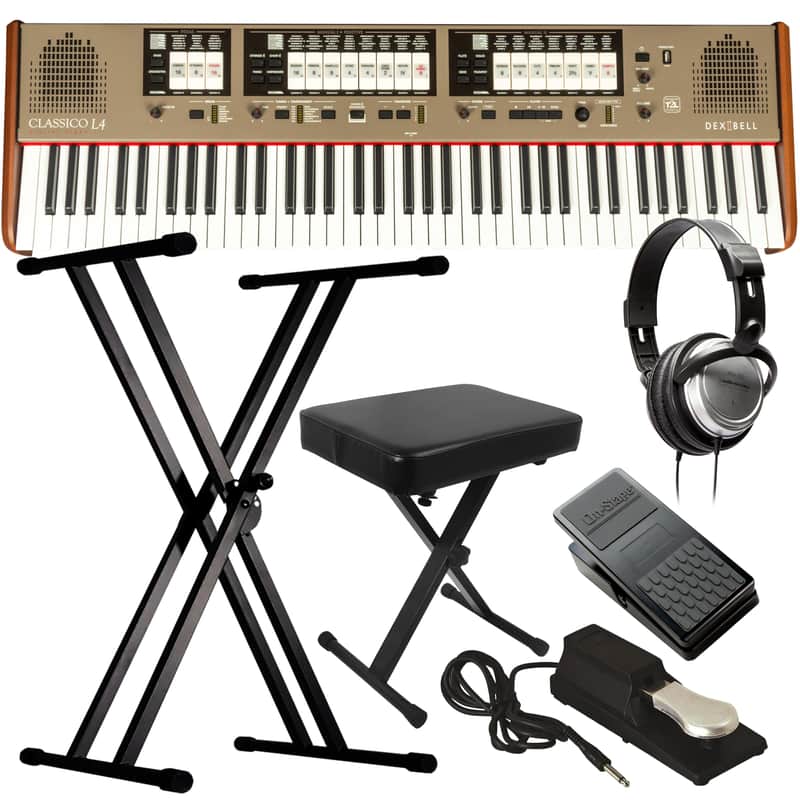 Dexibell Classico L4 76-Key Digital Organ KEY ESSENTIALS BUNDLE image 1