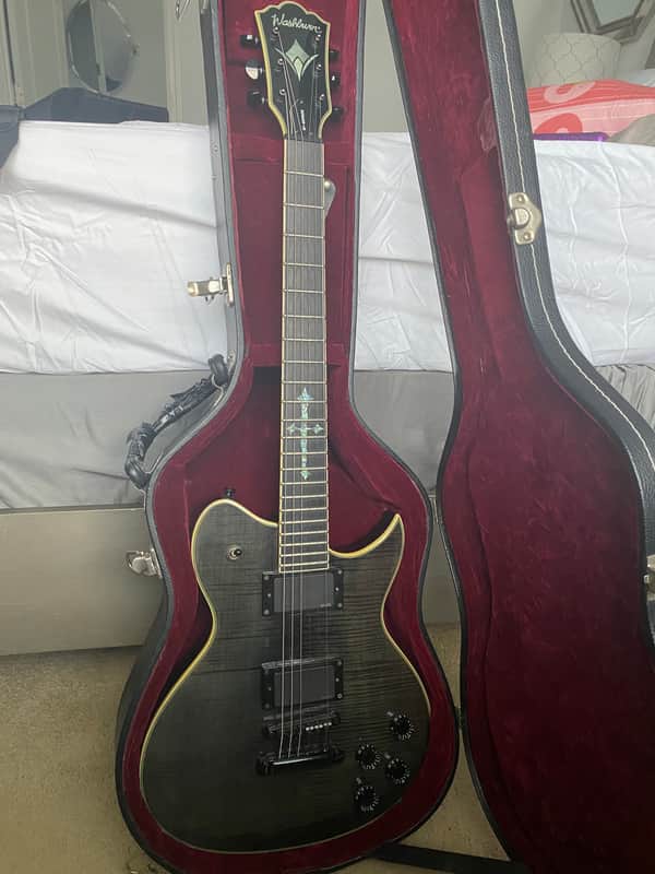 Washburn WI 66 Pro e Black and grey image 1