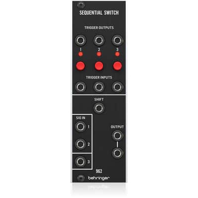 Behringer 962 Sequential Switch Legendary Analog CV Multiplexer Module for Eurorack image 1