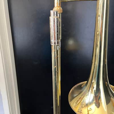 Bach TB300 Student Model Bb Trombone 2000s - Lacquered Brass image 13