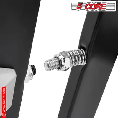 5 Core Keyboard Stand Dual X Shape Gear Adjustable Foldable Portable Key Board DJ Controller Stands image 7