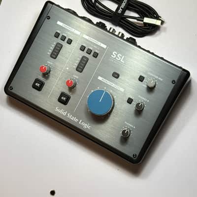 Solid State Logic SSL 2+ USB Audio Interface 2020 - Present - Black image 1