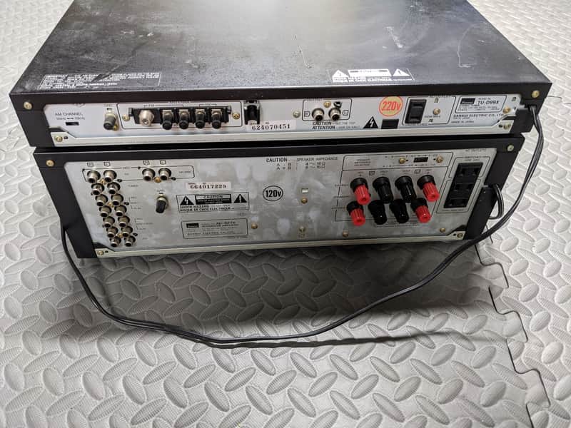 Sansui AU-D77X & TU-D99X (Integrated Amplifier And Tuner) | Reverb