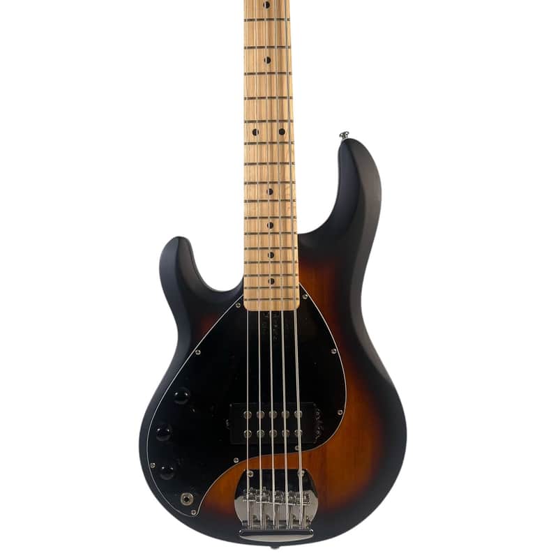 Sterling StingRay 5 SUB Series Left-Handed 5-String Bass Guitar - Sunburst image 1