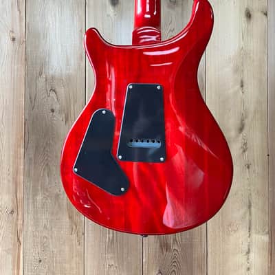 PRS SE Custom 24-08 Quilt 2025 - Present - Charcoal Cherry Burst image 4