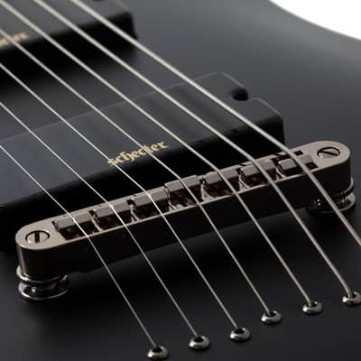 Schecter Demon-7 LH - Satin Black (3667) image 4