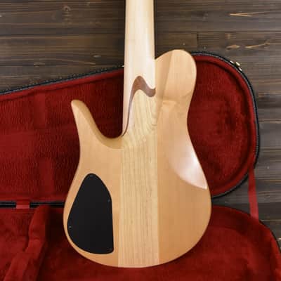 Fodera Imperial Elite 6 bass guitar 34" scale 2017 5A Quilted Maple image 2