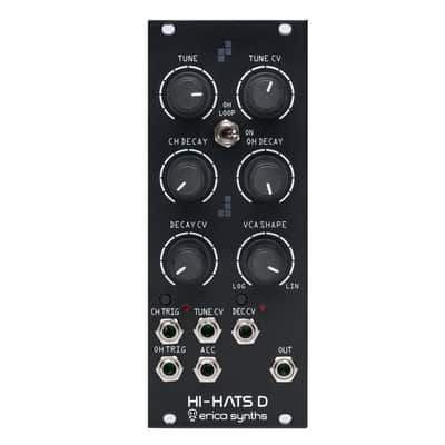 Erica Synths Hi-Hats D Eurorack Drum Module image 1