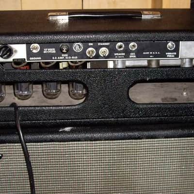 Fender Dual Showman Head + Cab 2x15 1967 image 3