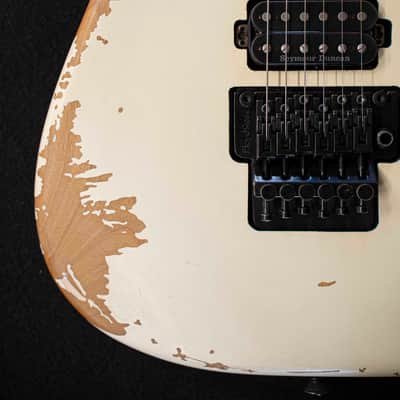 CHARVEL Pro-mod Relic San Dimas Style 1 HH Fr Pf PF Weathered White image 3